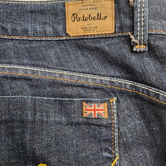 Portobello by Pepe Jeans London Ankle Jeans Size 30 Low Rise Skinny - Picture 4 of 9